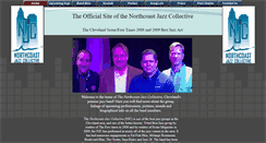 Desktop Screenshot of northcoastjazzcollective.com